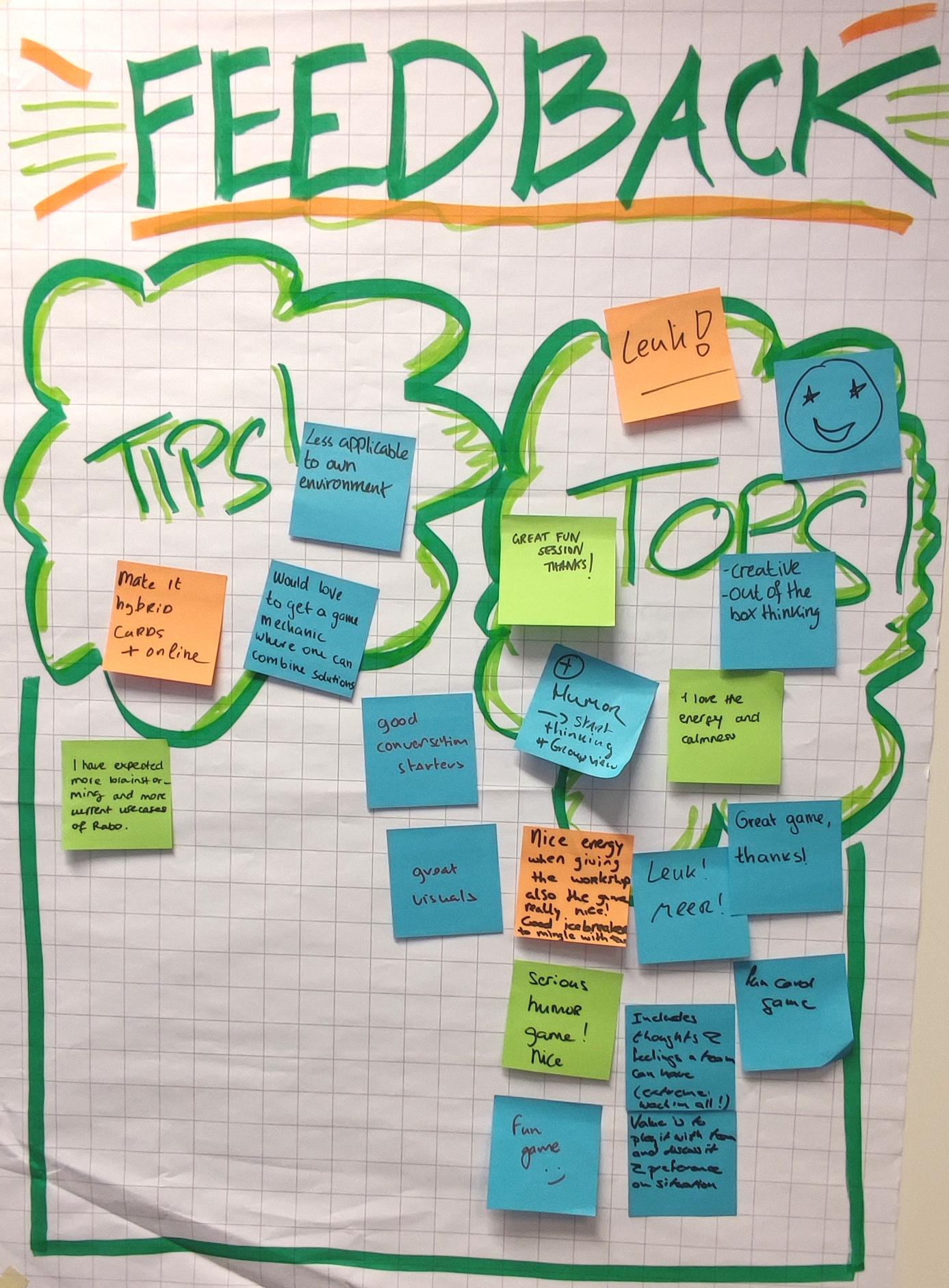 workshop feedback